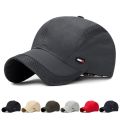 Waterproof Cotton Quick Dry Baseball Cap Snapback Hats Mesh Sun Hat.