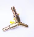 Three-Way Valve 3 Way Hose Connector Barb Ball Valve Y Shape Pipe Sp.... 
