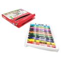 Jumbo Triangle Crayon 12 Color Easy Grip And Non Rolling Due To Triangular Shape For Girls And Boys. 