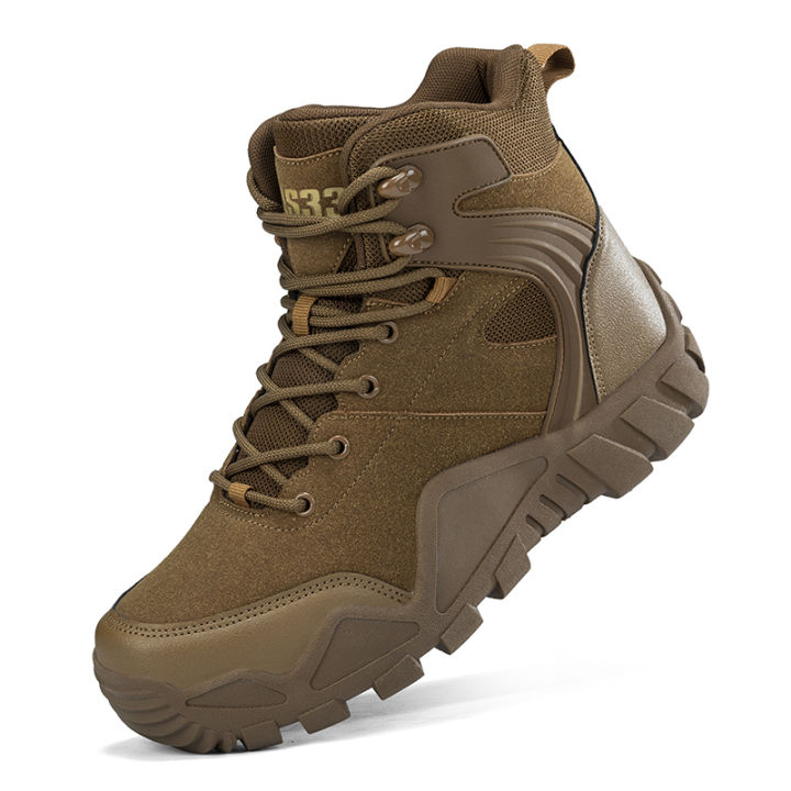 New  Shoes Male  Waterproof High Quality Men  Boots Work Women Outdoor Unisex Training Lace UpRapid Response