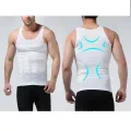 Reductive Girdle Man Slimming Body Shaper Skinny Compression Shirt Men Underwear Fat Burning Abdominal Binder For Man Corset Men. 