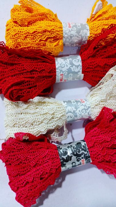 New design zero size shuttle lace for women cloth.14yads