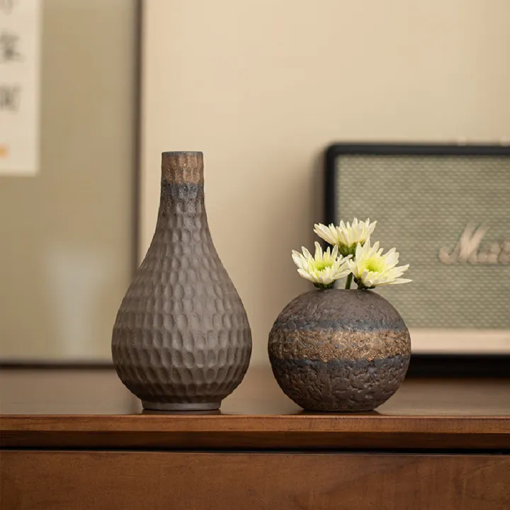 Vintage%20coarse%20pottery%20small%20vase,%20Japanese%20style%20living%20room%20dining%20table,%20hydroponic%20flower%20set,%20home%20decoration%20ornament%20-%20Image%202