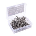 100 Pcs Box High Quality A1 Coil Wire Heating Resistance Prebuilt Coil 3.0 Circle Diameter. 