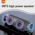 T&G TG365 Portable Bluetooth Speaker Dual Bass LED Wireless Subwoofer Waterproof Outdoor Boombox FM AUX BT TF Music Player. 