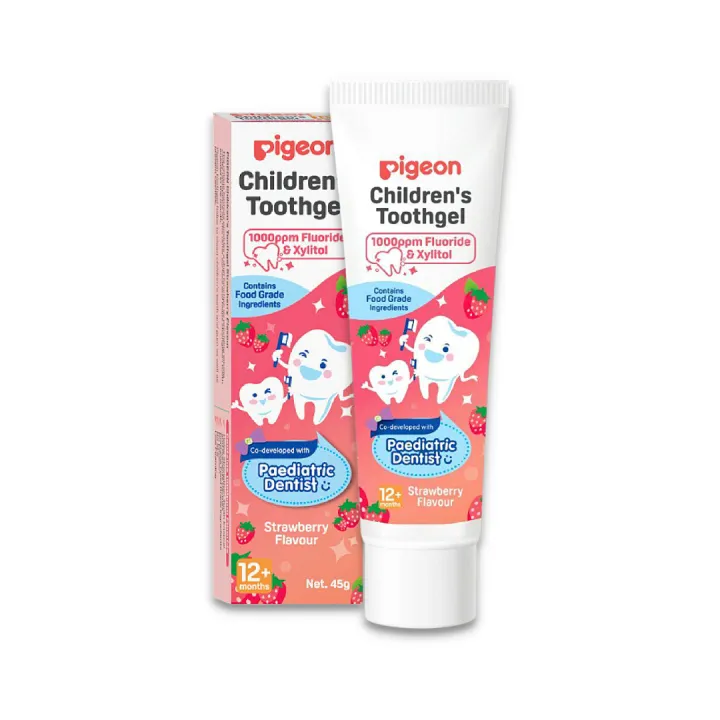 Pigeon%20Pigeon%20Children's%20Toothpaste,%20Swallowable,%20Fluoride%201000%20Ppm,%20Toothpaste%20for%20Children%201%20Year%20Old%20Gel%20Type%20for%20Children,%20Size%2045%20Grams%20(Grape%20Flavor/Natural%20Flavor),%20Safe,%20Prevents%20Tooth%20Decay.%20-%20Image%206