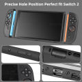 TPU Split Protective Case for Switch 2 Console Anti-Slip Full Silicone Cover Skin Sleeve Shell for Switch 2 Accessories.