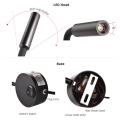 3W Wall Lamp Sconces Bedside Working Study Reading Book Wall Night Light Fixtures Gooesneck Adjust Spot LED White Black Silver. 