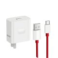 OnePlus SUPERVOOC 80W Power Adapter with Type-A to Type-C Cable(1 year replacement warranty).