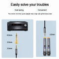 10/5PCS Jack 3.5 To 6.35 Audio Adapter 6.5mm To 3.5mm Converters Male Female Connector Headphone Plug 6.3mm Consumer Electronics. 