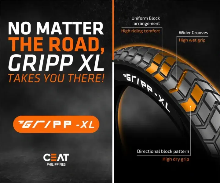 CEAT%20110/90-17%20M/C%2060p%20GRIPP-XL%20Tubeless%20Tyre%20For%20Honda%20Xr%20-%20Image%202