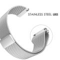 22mm Milanese Loop Strap for Redmi Watch 5 Lite Metal Steel Strap for Xiaomi Redmi Watch 5 Active for Galaxy Watch 6 5 4 40 44mm. 