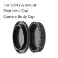 Camera Front Body Cap+Camera Lenses Rear Lens Cover for Nikon Z Camera Nikon F Canon EF Canon EF Sony E Sony A Camera Lenses. 