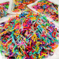 1000 & 500 pieces Rubber band multicolor Elastic Hair Bands Hair ring Ponytail Hair Ties Rope Holder Hair Accessories. 