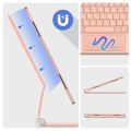 GOOJODOQ Magnetic Keyboard for iPad Air 11-inch (M2) 2024 & iPad Pro 11 inch (4th/3rd/2nd/1st) Gen 2022,iPad Air 5th/4th Gen 10.9",Click-Anywhere Trackpad with 7 Color Backlit Floating Keyboard light pink. 