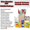Monthly Grocery package. 