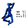 Lucky 13 Figure Toys Dummy 3D Printed Movable Shapeshift Robot Action Figuras DIY Mannequin Decompression Toys For Boy Gifts. 