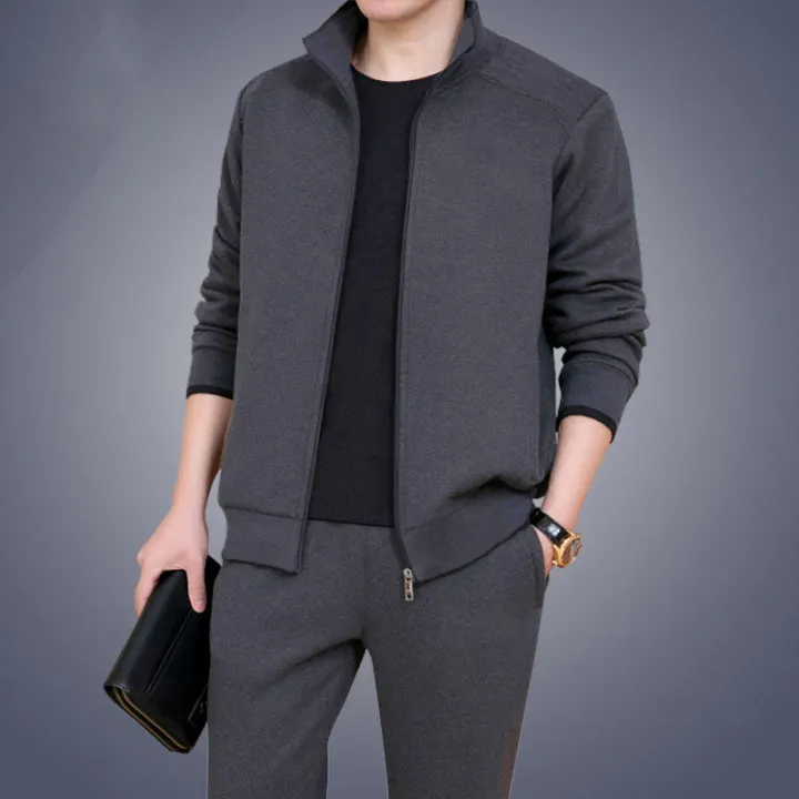 Men's%20autumn%20and%20winter%20two-piece%20trendy%20cardigan%20sweater%20casual%20sports%20set%20men's%20full%20set%20youth%20top%20and%20pants%20-%20Image%202
