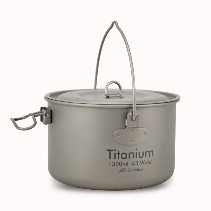 APG%20Ultralight%20Titanium%20Pan%20Outdoor%20Camping%20Titanium%20Bowl%20Set%20Folding%20Handle%20Cookware%20-%20Image%207