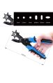 Leather Belt Hole Punch Puncher Tool Hole Maker Revolving Rotary Tools. 