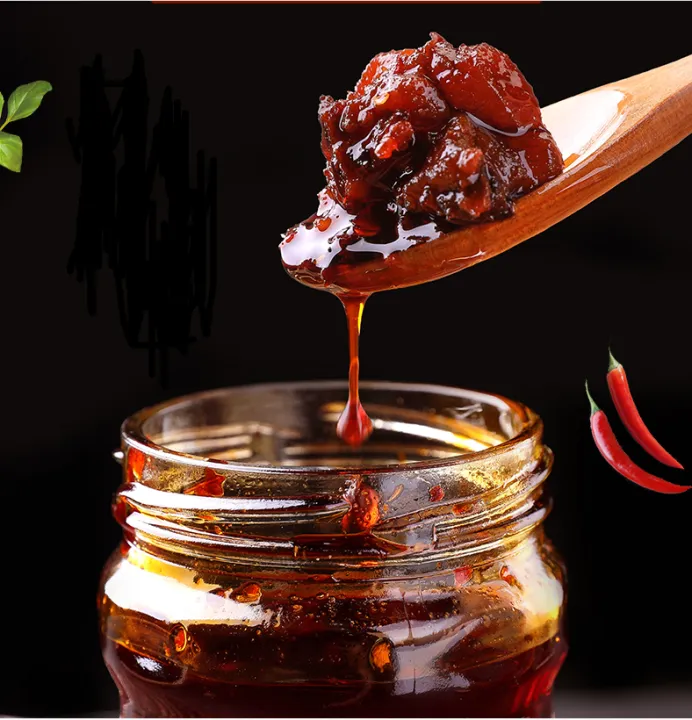 LAO%20GAN%20MA%20Tao%20Huabi%20Chilli%20Sauce%20With%20Chicken%20280gm%20%7C%20Chinese%20Achar%20%7C%20Chilli%20Oil%20-%20Image%207