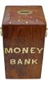 Wooden Money Bank 6x5. 