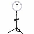 12 Inch LED Ring Light With Adjustable Stand And Phone Holder.