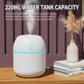 220ML big fog amount usb air humidifier Small desktop humidifier home intelligent car aromatreatment machine. 