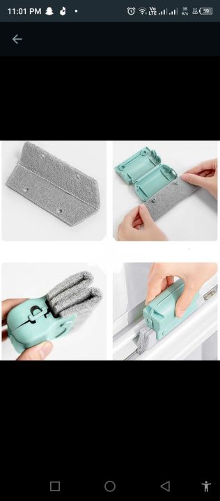 "Versatile%20Groove%20Cleaning%20Brush%20for%20Quick%20and%20Easy%20Cleaning%20of%20Corners,%20Gaps,%20and%20Detachable%20Door%20Window%20Tracks%20%E2%80%93%20Includes%20Washable%20Microfiber%20Blade%20Dust%20Cleaner"%20-%20Image%204