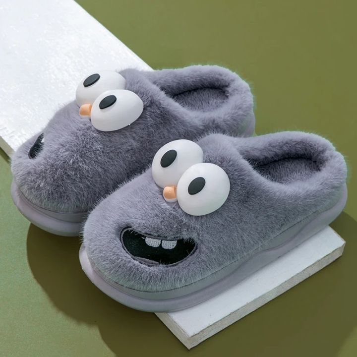 New%20Funny%20Cartoon%20Winter%20Soft%20Sole%20Mens%20Indoor%20Floor%20Non-slip%20Platform%20Slides%20Warm%20Plush%20Slippers%20Male%20Home%20Casual%20Cotton%20Shoes%20-%20Image%203