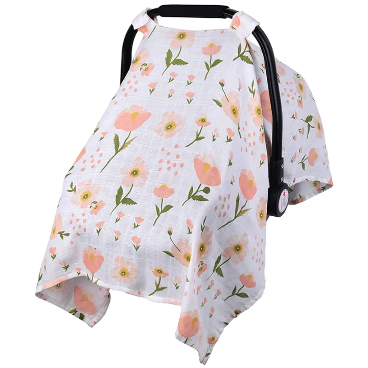 Muslin%20Cotton%20Infant%20Car%20Seat%20Canopy%20Soft%20Breathable%20Carrier%20Covers%20Summer%20Stroller%20Sun%20Shade%20Lightweight%20for%20Newborn%20Boys%20Girls%20-%20Image%207