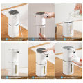 Induction Hand Sanitizer, Automatic Liquid Soap Dispenser, Foam Hand Washing Machine, 400ml Liquid Rechargeable Bathroom Hand Sa.
