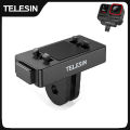 TELESIN Magnetic Two Claw Adapter Action Camera Accessories For Insta 360 Ace Ace pro Adapter.