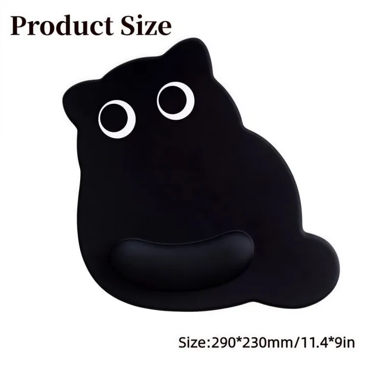 Big-eyed%20Cat%20Mouse%20Pad%20Non-Slip%20Comfortable%20Wrist%20Rest%20Typing%20Pad%20Dirt-resistant%20Soft%20Ergonomic%20Mouse%20Pad%20For%20Computer%20Office%20-%20Image%206