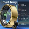 2025 Smart Ring Blood Pressure Heart Rate Sleep Monitoring Smartring IP68 & 5ATM Waterproof Multi-sport Mode Smartring Man Women. 