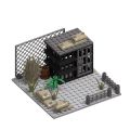 Militarys Scene Defense Watchtowers Command Posts Bases Signal Towers Wire Mesh Stands Building Blocks Bricks Toys For Children. 