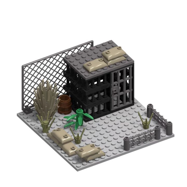 Militarys%20Scene%20Defense%20Watchtowers%20Command%20Posts%20Bases%20Signal%20Towers%20Wire%20Mesh%20Stands%20Building%20Blocks%20Bricks%20Toys%20For%20Children%20-%20Image%207