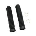 Motorbike Dirt Bike Off Road Front Shock 30mm Fork Rubber Boot Dust Jacket Cover. 