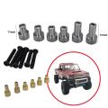 1 Set For 1/12 Modified Big Wheel Special Upgrade Parts MN82 MN82S Metal Car Shell Raise The Column Heighten Bracket. 
