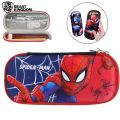 Spiderman 3D Printing Pencil Case Iron Man Cartoon Pen Bag Student Children Large Capacity Pencil Case Birthday Gifts. 