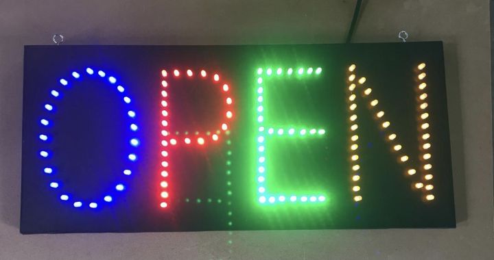 Open board | salon open | shop | open | led board | light board | salon open light board | neon board