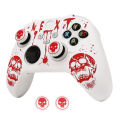 Laser Engraved Silicone Cover For Xbox Series X Gamepad Skin Perfect Fit for Xbox Series S Controller Case Joystick Accessories. 