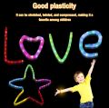 Glow Sticks Party Favors for Kids LED Light up Pop Tubes Neon Necklaces Bracelets Glow Birthday Wedding Dance Party Decor. 