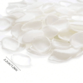 100/200/50pcs,White Artificial Flowers Silk Rose Petals For Weddings, Bridal Showers & Parties,Aisle Runners & Confetti , Propos.