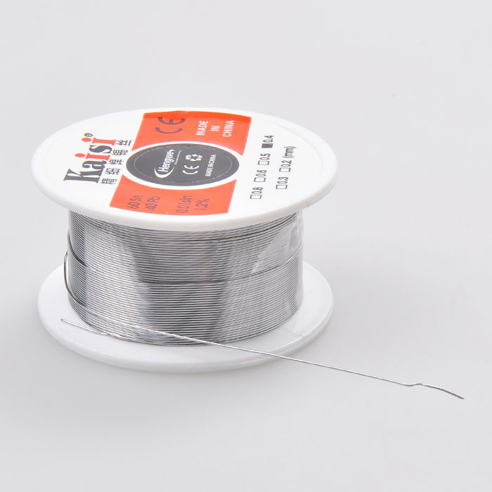 Kaisi 0.3/0.4/0.5/0.6mm Solder Wire Flux 1.2 Fine Soldering Wire Tin