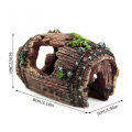 1PC Aquarium landscaping accessories fish tank escape house resin decoration.