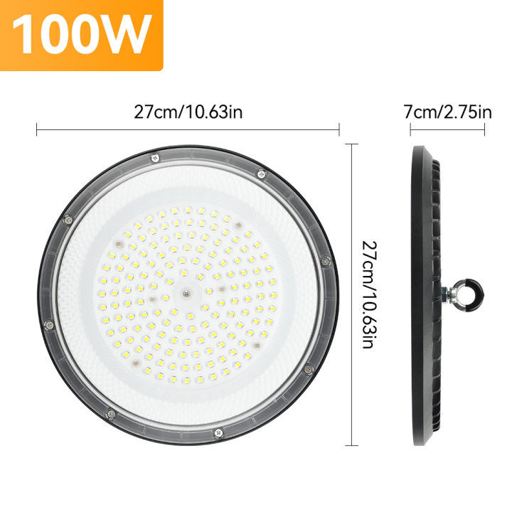 LED%20High%20Bay%20Lights%20100W%20200W%20Super%20Bright%20UFO%20Waterproof%20Commercial%20Industrial%20Market%20Warehouse%20Garage%20Homes%20Outdoor%20Indoor%20-%20Image%205