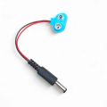 9V Battery Plug Clip With 5.5mm DC Jack Connector For Ardino. 