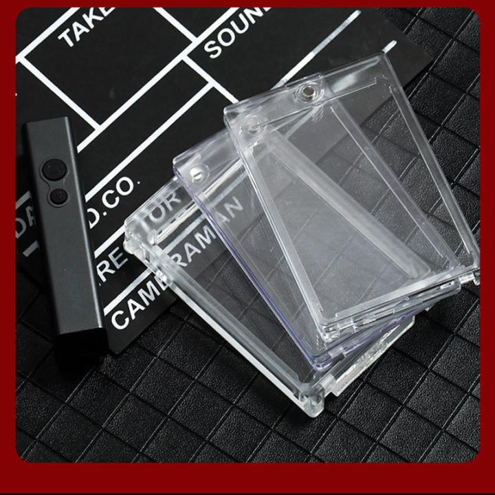 Transparent%20Cards%20Holder%20for%20Trading%20Card%20Support%20Arcylic%20Triangle%20Card%20Display%20Stand%20Photo%20Card%20Protective%20Shell%20Sleeve%20-%20Image%205