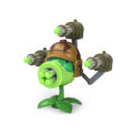 Plants vs Zombie Anime Figure Obstacle Pirate Zombie Peashooter Hard Glue  Zombie Action Figure Model Toy Shooting Toy Kids . 